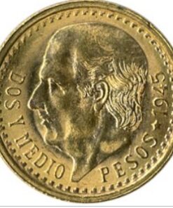 Moneda México 2½ pesos