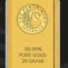 Lingote de Oro 20 gramos de The Perth Mint