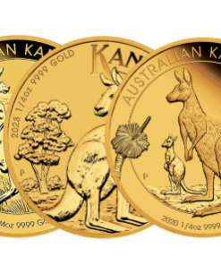 Moneda de oro Australia Canguro 1/4 oz Varios Años