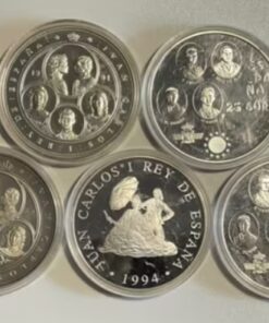 Cincuentines de plata. Años variados